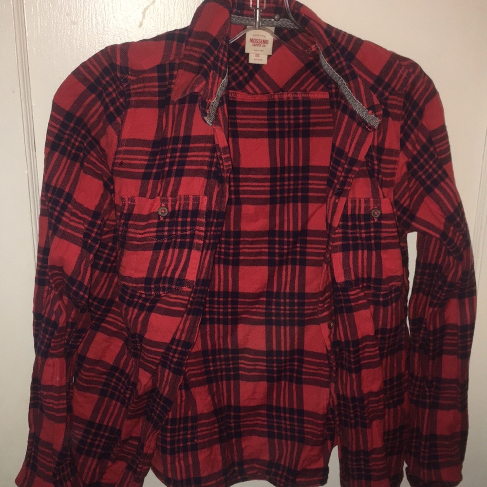 Plaid top